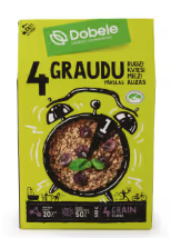 Dobele 4 graudu pārslas 500 g